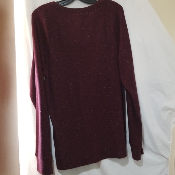 Men's Burgundy Color Shirt - Picture 3 of 3